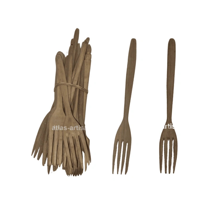 Aaponminimarket 12 Forks of walnut