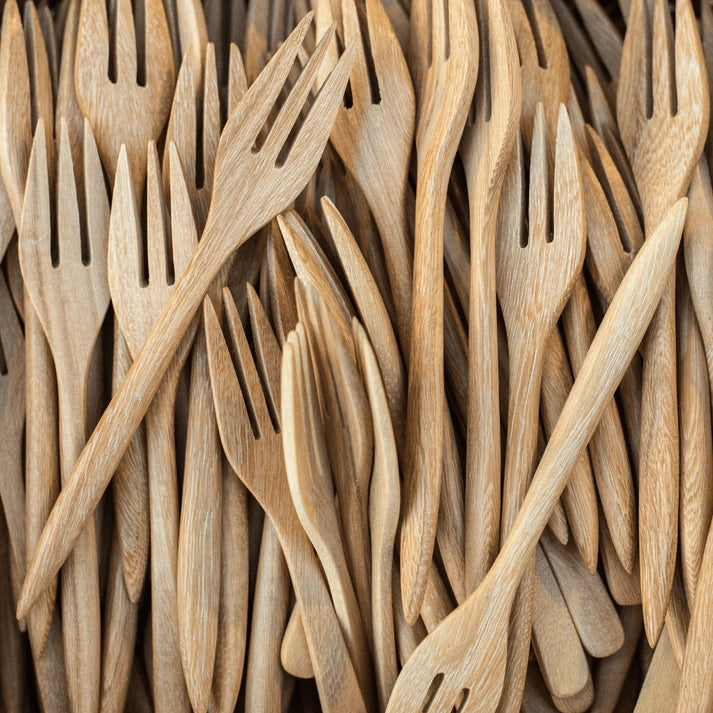 Aaponminimarket 12 Forks of walnut