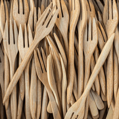 Aaponminimarket 12 Forks of walnut