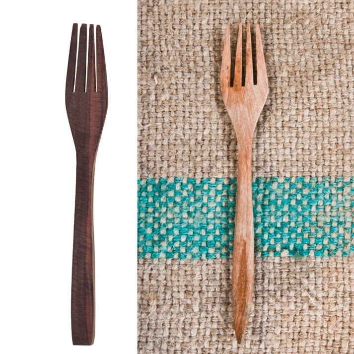 Aaponminimarket 12 Forks of walnut