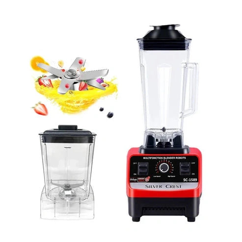 Aaponminimarket 2L 15-Speed Electric Blender