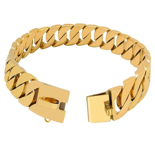 Aaponminimarket 32MM Strong Metal Dog Chain Collars