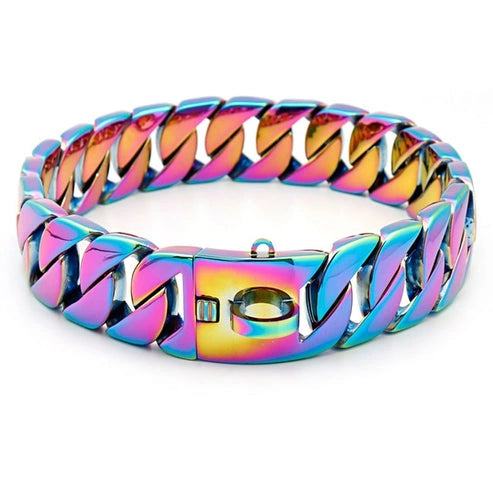 Aaponminimarket 32MM Strong Metal Dog Chain Collars