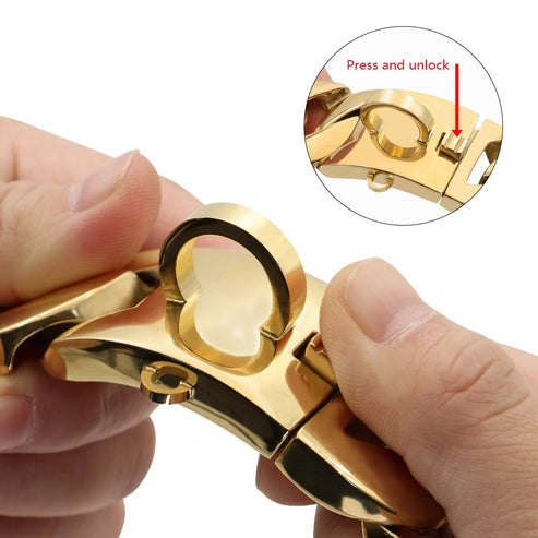 Aaponminimarket 32MM Strong Metal Dog Chain Collars