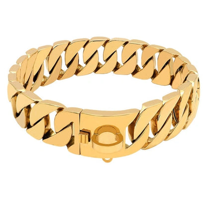Aaponminimarket 32MM Strong Metal Dog Chain Collars