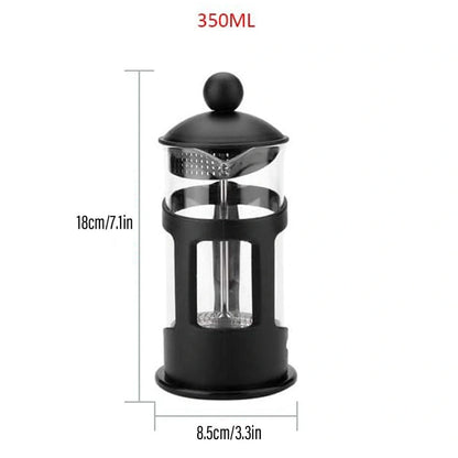 Aaponminimarket 350ml French Press Coffee Maker