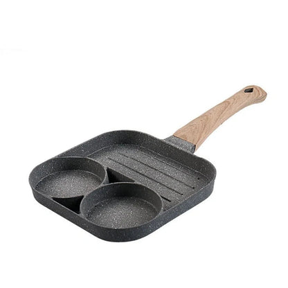 Aaponminimarket 4-Hole Omelet & Egg Frying Pan