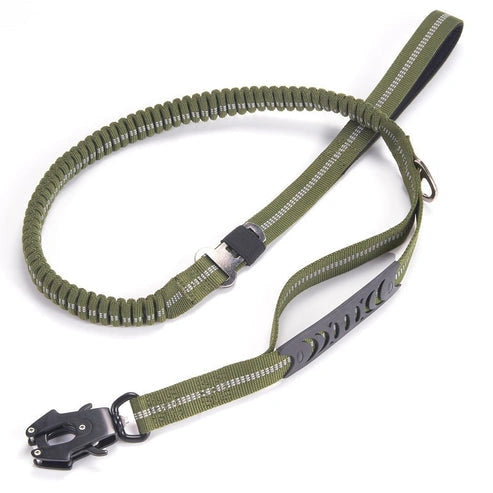 Aaponminimarket 4 in 1 Shock Absorbing Dog Leash