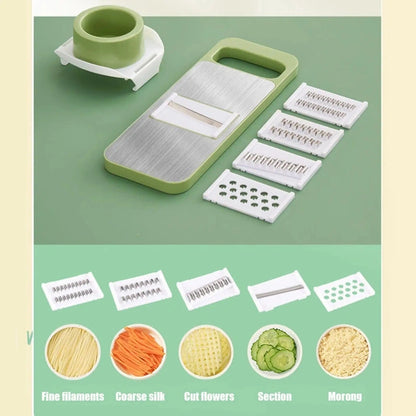 Aaponminimarket 9-in-1 Vegetable Cutter