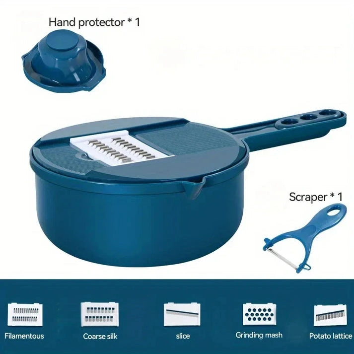 Aaponminimarket 9-in-1 Vegetable Cutter
