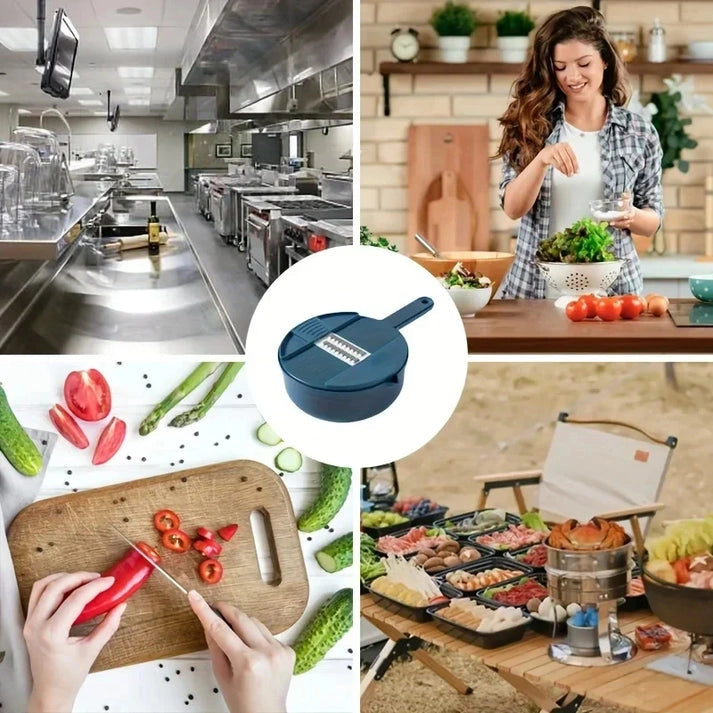 Aaponminimarket 9-in-1 Vegetable Cutter