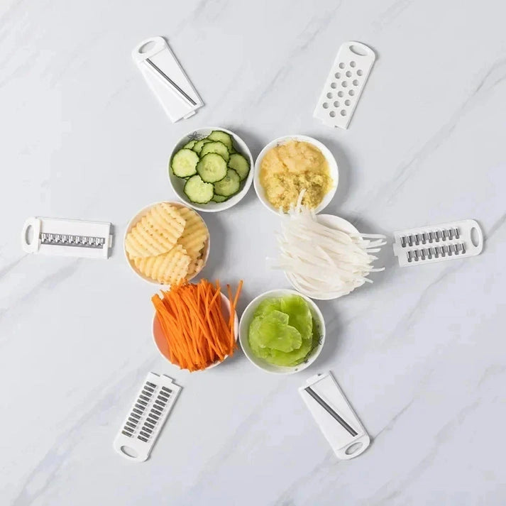 Aaponminimarket 9-in-1 Vegetable Cutter