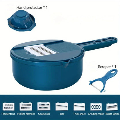 Aaponminimarket 9-in-1 Vegetable Cutter