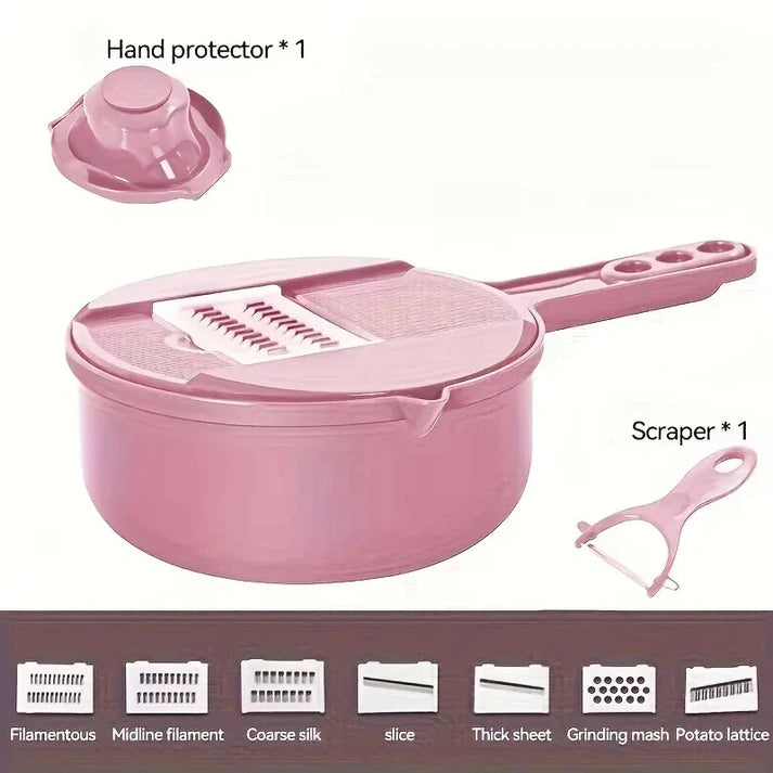 Aaponminimarket 9-in-1 Vegetable Cutter