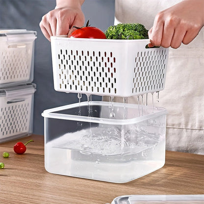 Aaponminimarket 9pcs BPA-Free Plastic Food Storage Containers Set