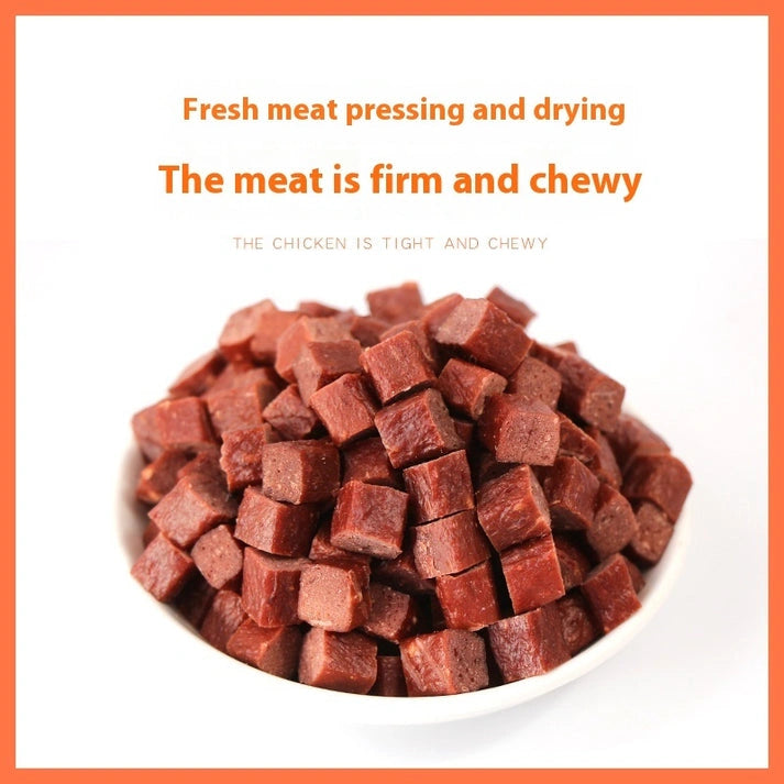 Aaponminimarket Aaponminimarket Dog Snacks Dried Beef Cubes Wholesale Pet Snacks