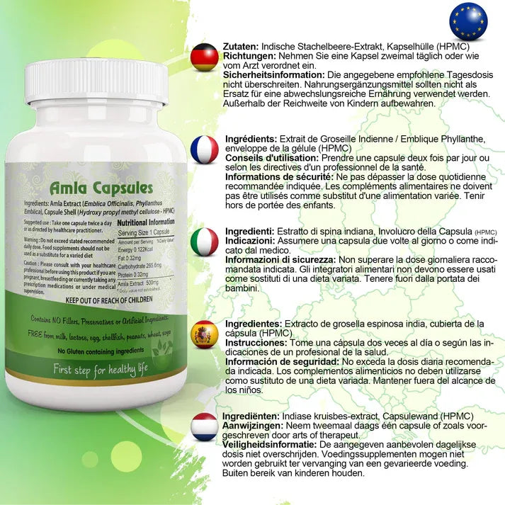 Aaponminimarket Amla Fruit (Gooseberry) Capsule