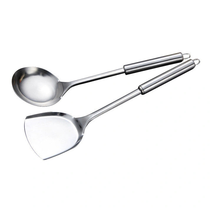 Aaponminimarket Anti-Scald Stainless Steel Kitchen Utensil Spatula