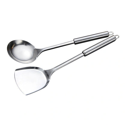 Aaponminimarket Anti-Scald Stainless Steel Kitchen Utensil Spatula