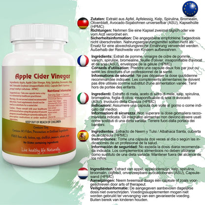Aaponminimarket Apple Cider Vinegar Capsule