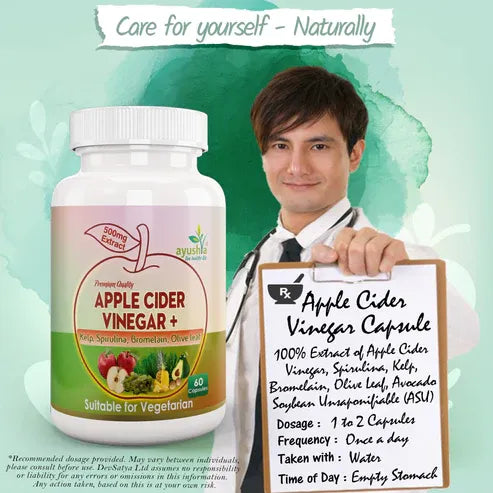 Aaponminimarket Apple Cider Vinegar Capsule