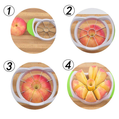 Aaponminimarket Apple Cutter Fruit Pear Divider Slicer