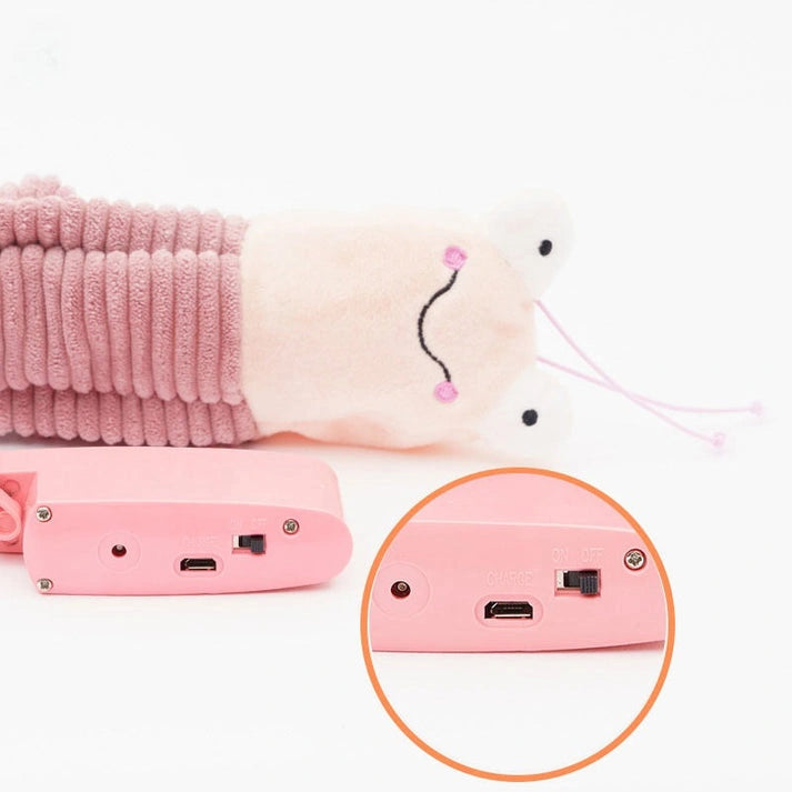Aaponminimarket Automatic Interactive Plush Electric Cat Toy