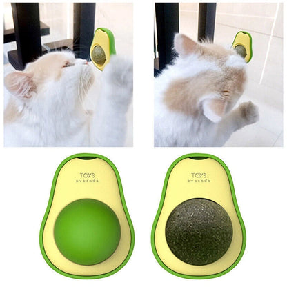 Aaponminimarket Avocado Catnip Wall Toy for Feline Fun
