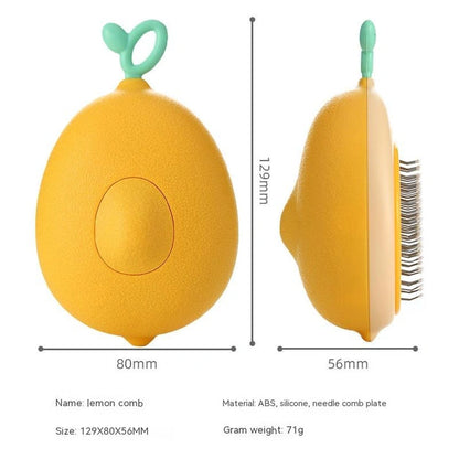 Aaponminimarket Avocado Shaped Cat and Dog Grooming Tool