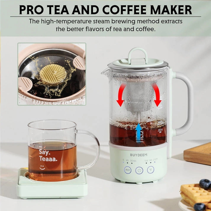 Aaponminimarket BUYDEEM Mini Tea & Coffee Maker