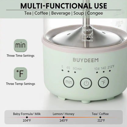 Aaponminimarket BUYDEEM Mini Tea & Coffee Maker