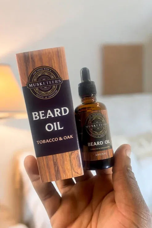 Aaponminimarket Beard Oil - 50ml - Tobacco & Oak Scented