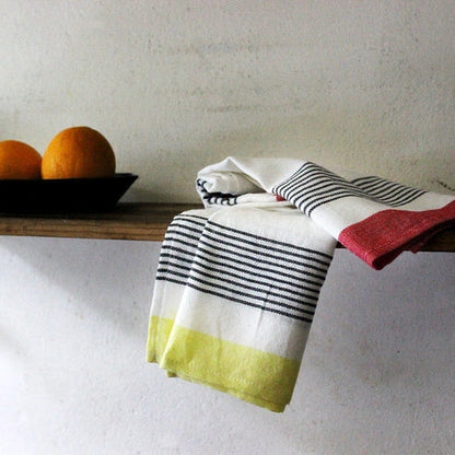 Aaponminimarket Bloc Stripe Kitchen Towels