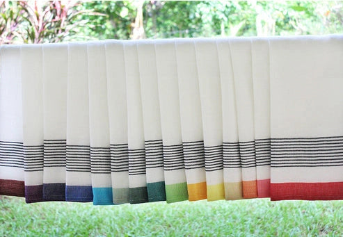 Aaponminimarket Bloc Stripe Kitchen Towels