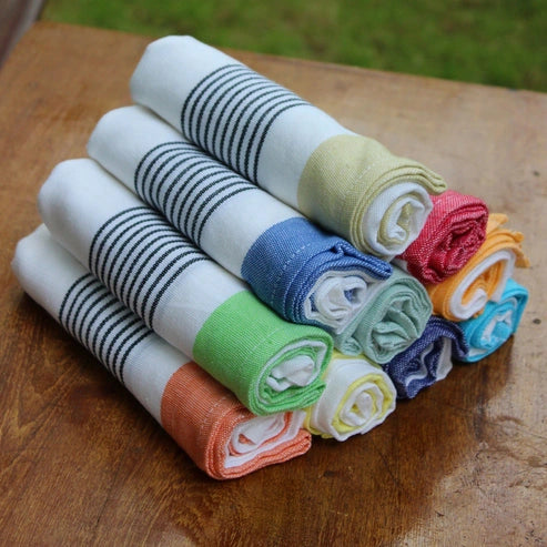 Aaponminimarket Bloc Stripe Kitchen Towels