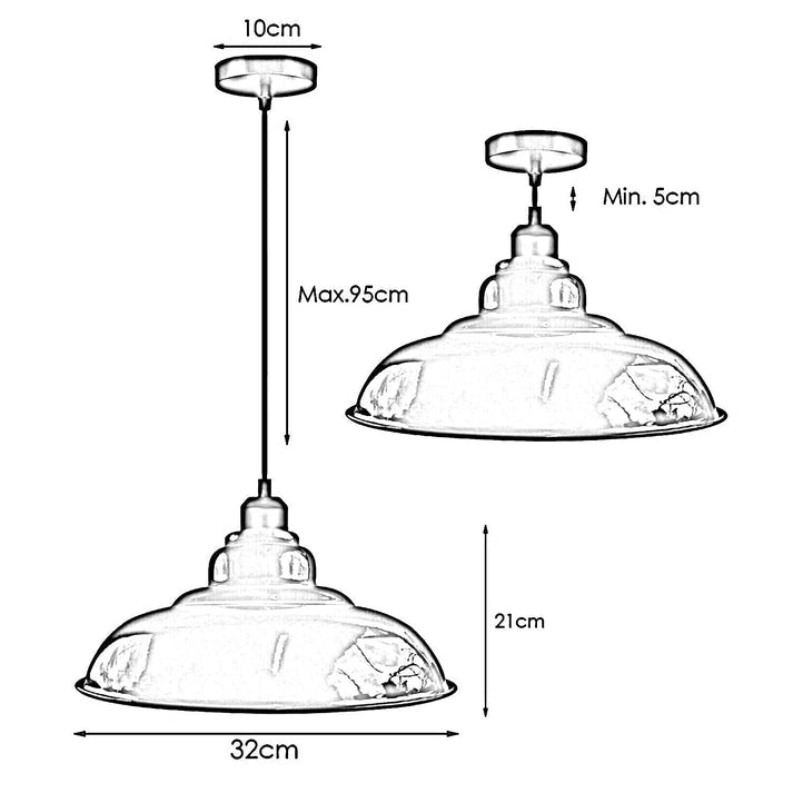 Aaponminimarket Blue Pendant Light