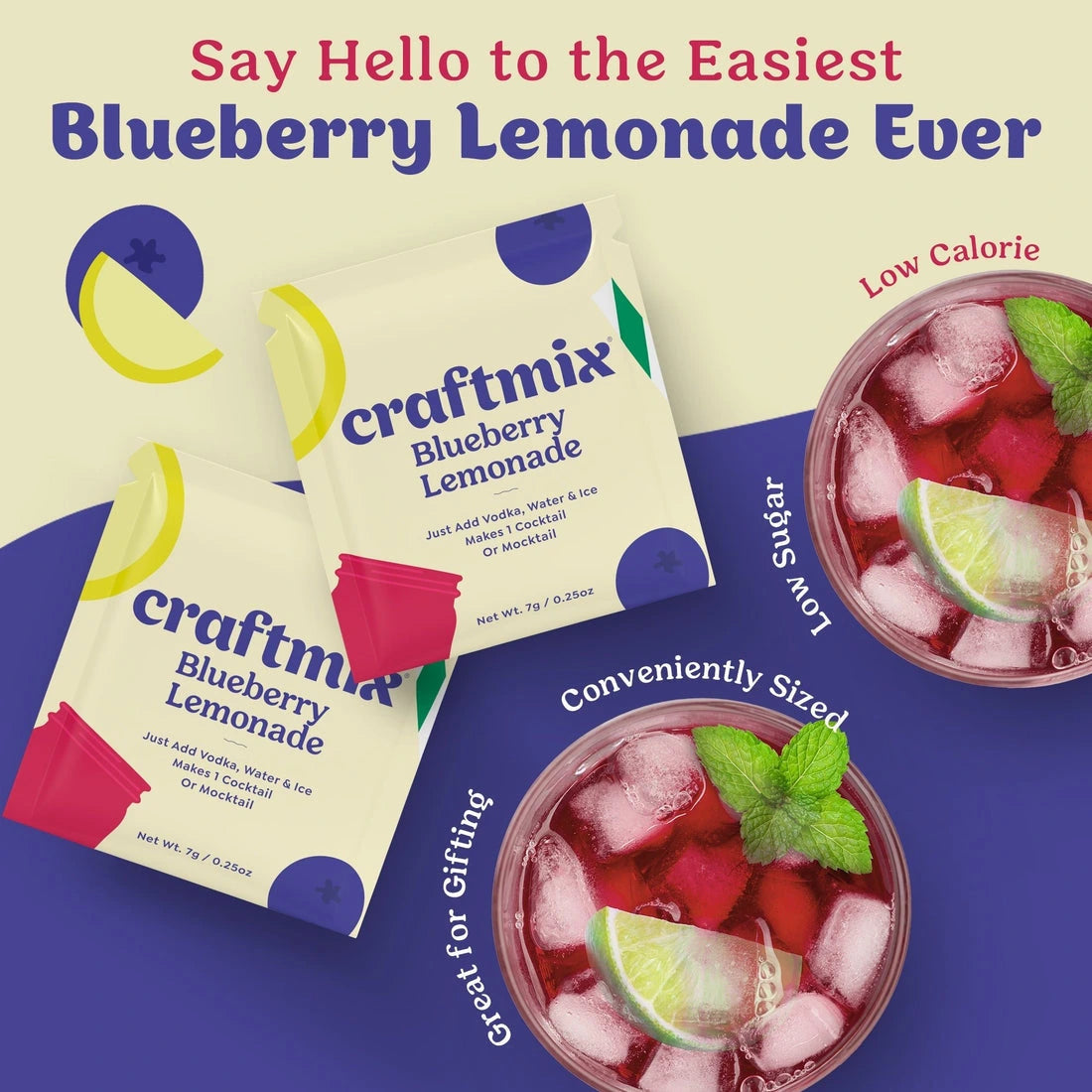 Aaponminimarket Blueberry Lemonade (12 Pack)