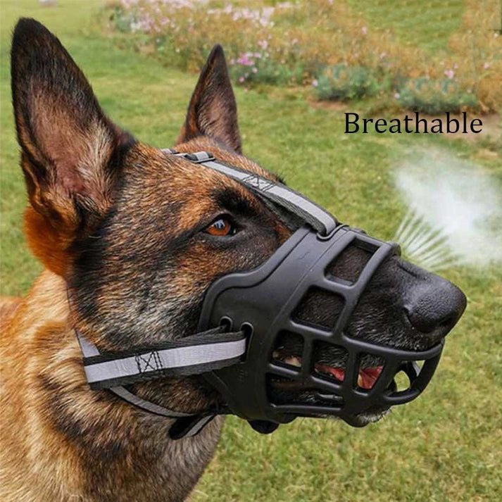 Aaponminimarket Breathable Basket Muzzles