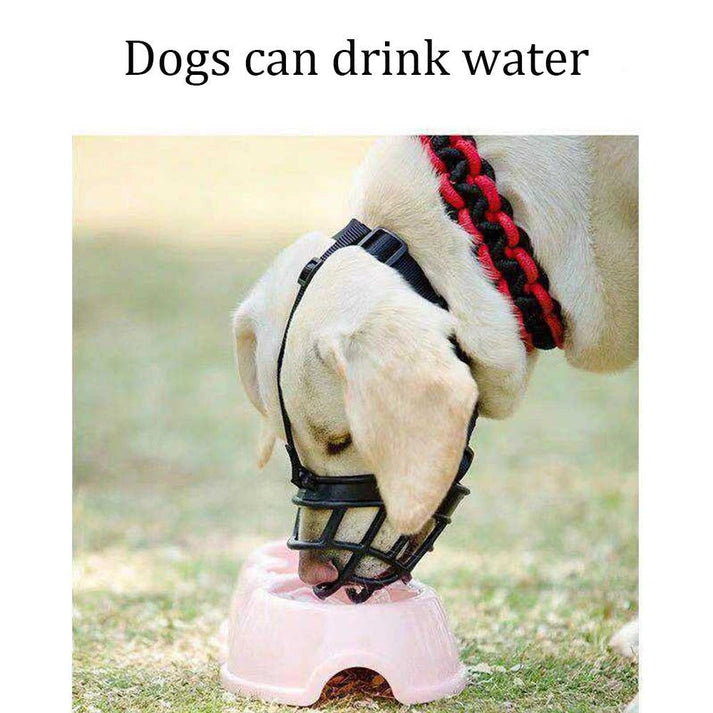 Aaponminimarket Breathable Basket Muzzles
