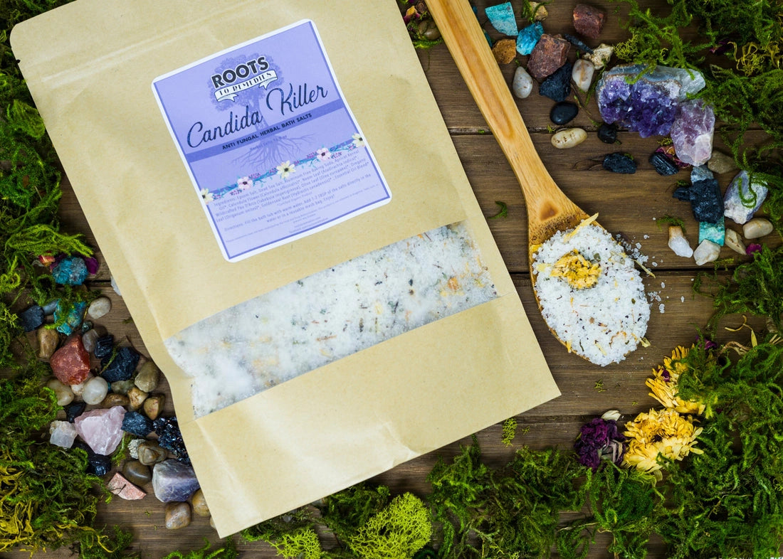 Aaponminimarket CANDIDA KILLER HERBAL MINERAL BATH SALTS