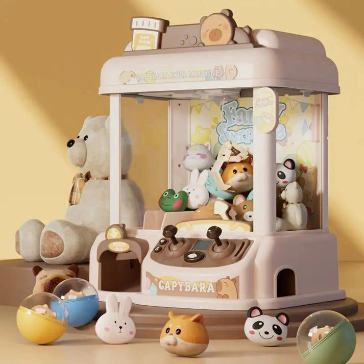 Aaponminimarket Capybara Toy Claw Machine with Plush Prizes