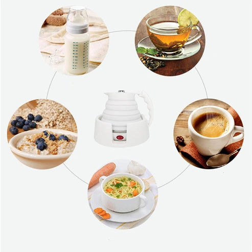 Aaponminimarket Car Folding Electric Heating Kettle