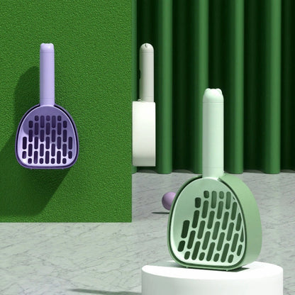Aaponminimarket Cat Litter Scoop Plastic Cats Poop Scoop