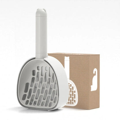 Aaponminimarket Cat Litter Scoop Plastic Cats Poop Scoop