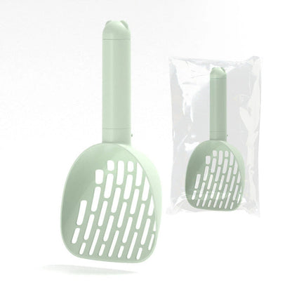 Aaponminimarket Cat Litter Scoop Plastic Cats Poop Scoop