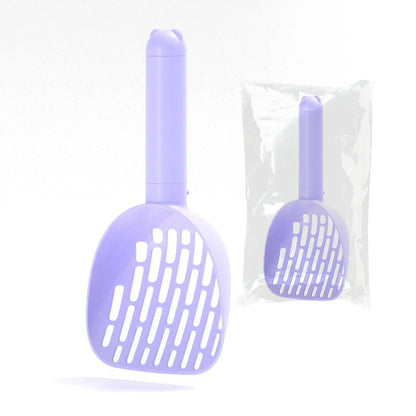 Aaponminimarket Cat Litter Scoop Plastic Cats Poop Scoop