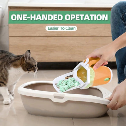 Aaponminimarket Cat Litter Scoop with Bags