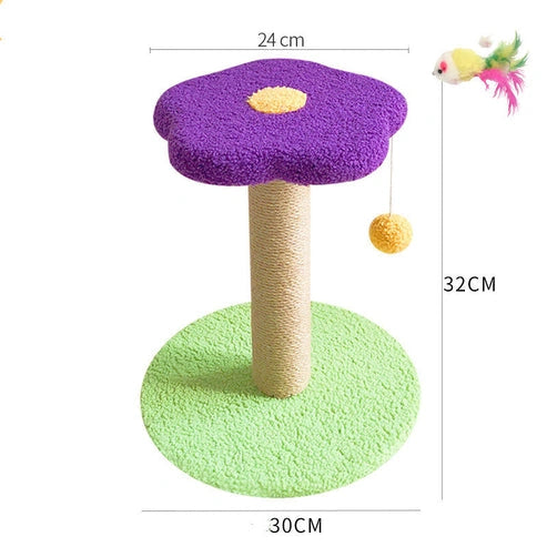 Aaponminimarket Cat Scratcher with Sisal Winding and Hemp Surface