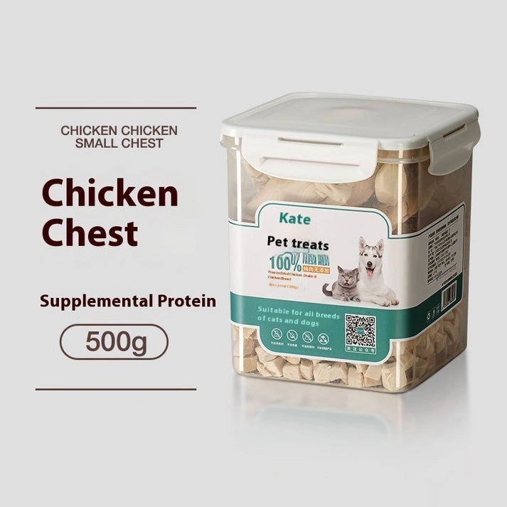 Aaponminimarket Cat Snack Chicken Freeze-dried 500g
