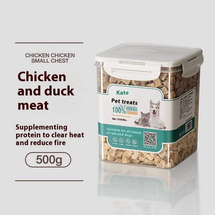 Aaponminimarket Cat Snack Chicken Freeze-dried 500g